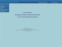 Tablet Screenshot of cndp.cl